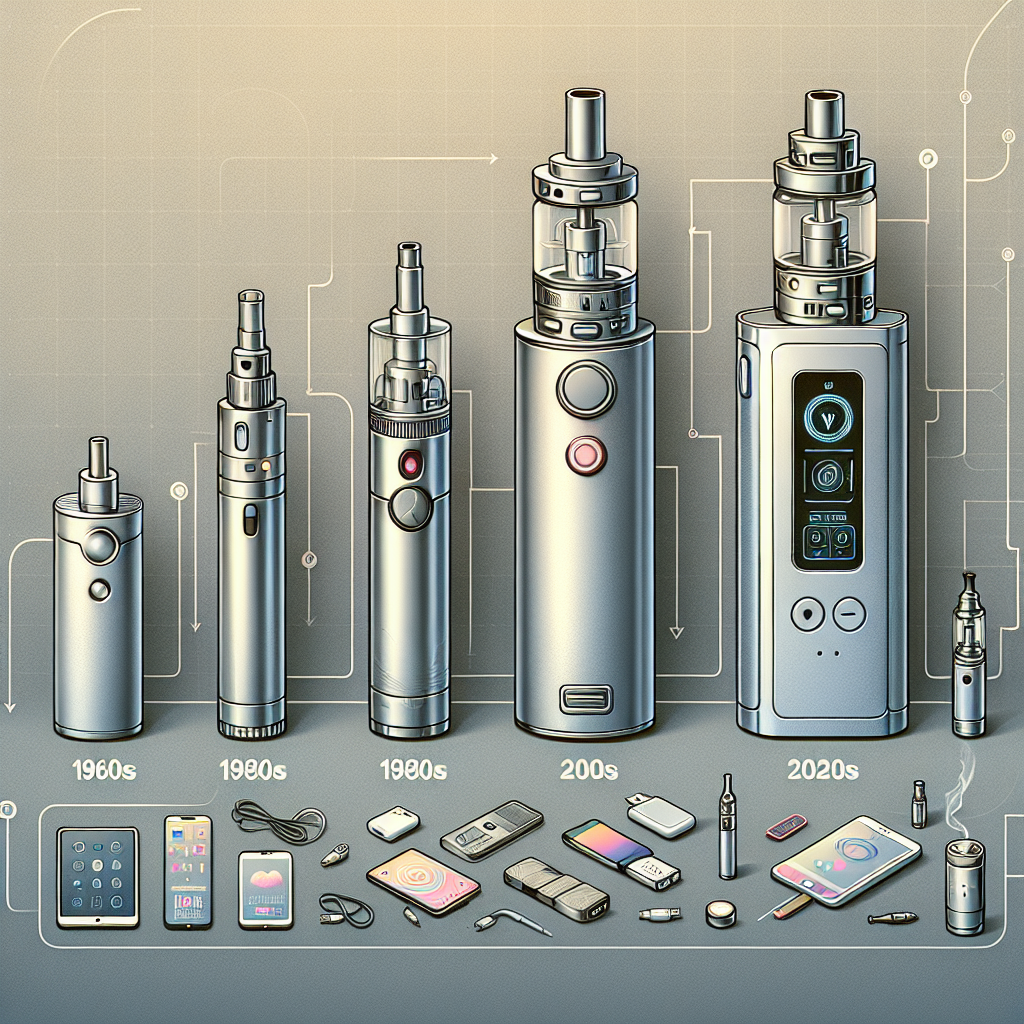 The Evolution of Vape Devices: How They Have Changed Over the Years